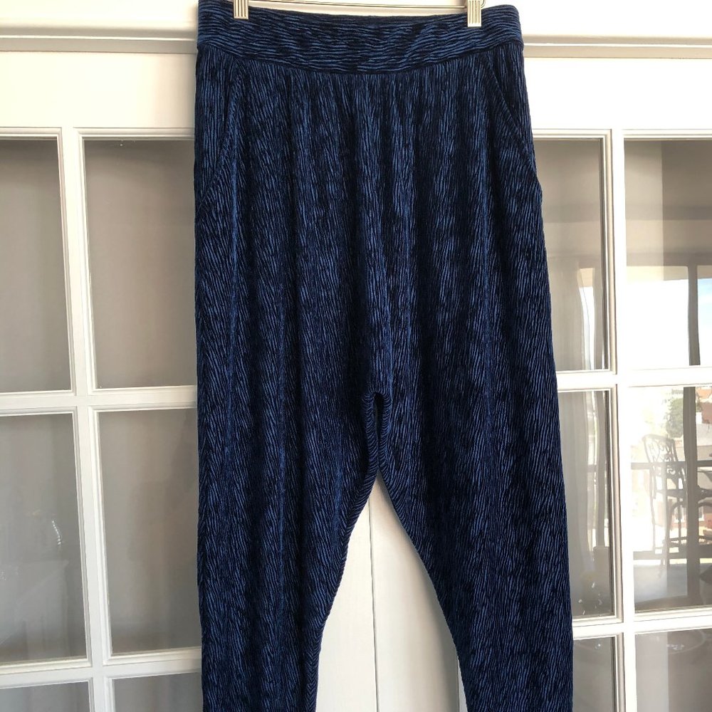Free People Blue Parachute Pants